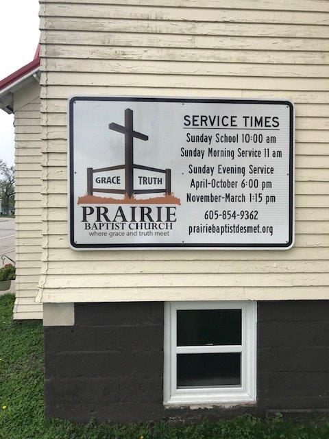 new church sign